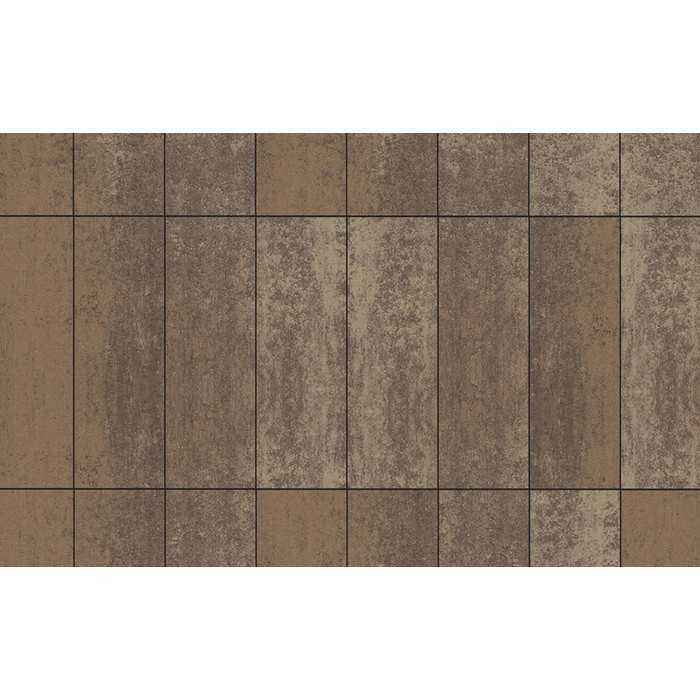 Плитка тротуарная Прямоугольник (Ла-Линия) Б.12.П.8 Листопад гранит Хаски, 750х250х80 мм